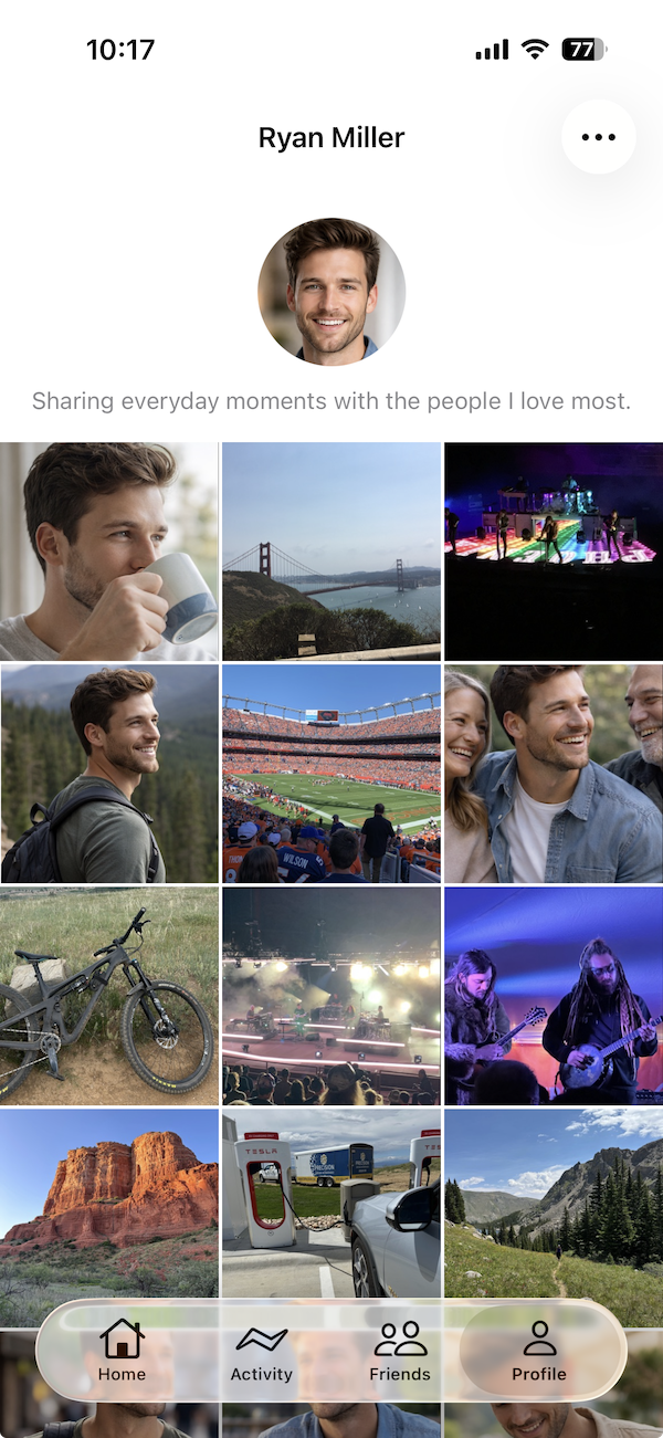 Inclose app screenshot